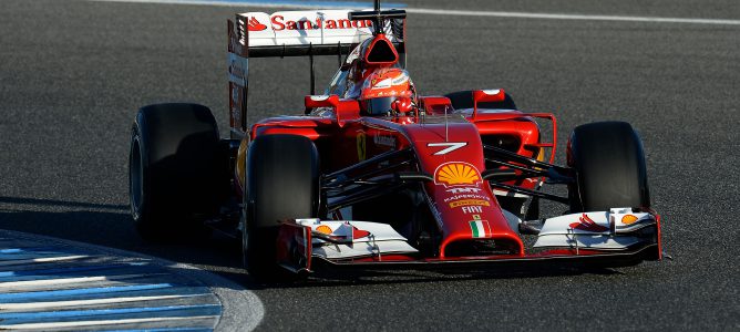 Kimi Räikkönen: "Estamos contentos con nuestro primer día"