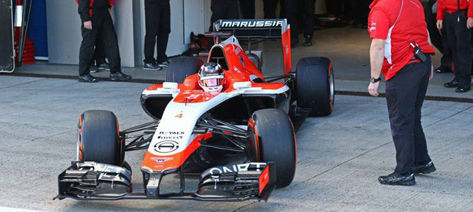 Max Chilton, orgulloso de Marussia: "Hemos hecho un trabajo excepcional"
