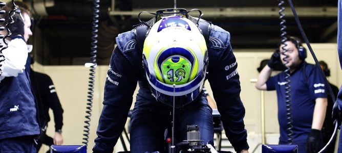 Felipe Massa: "Estoy contento con mis primeros días en Williams"
