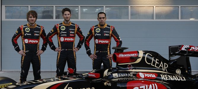 Charles Pic comparece como reserva del equipo Lotus en Baréin