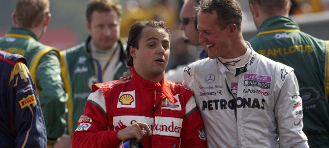 Felipe Massa, "muy positivo" sobre la recuperación de Michael Schumacher