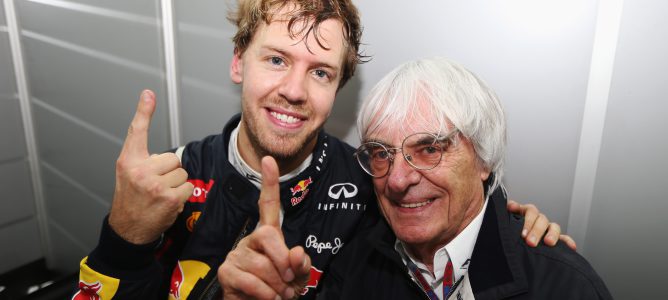 Bernie Ecclestone: "Mucha gente quiere ver a Vettel perder"