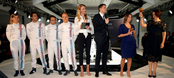 Claire Williams: "Tener a Martini patrocinando a un equipo es un aval para la F1"