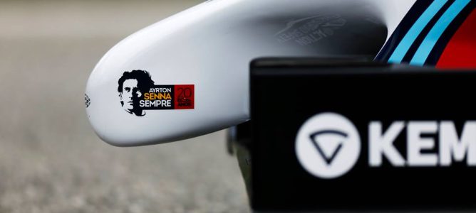 Williams rendirá homenaje a Ayrton Senna con un logo en el FW36 durante 2014