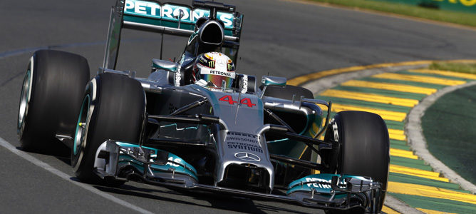 Lewis Hamilton y Mercedes lideran los libres 2 del GP de Australia 2014