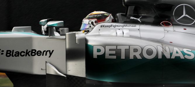 Lewis Hamilton: "Estar en la pole es un resultado fantástico para nosotros"