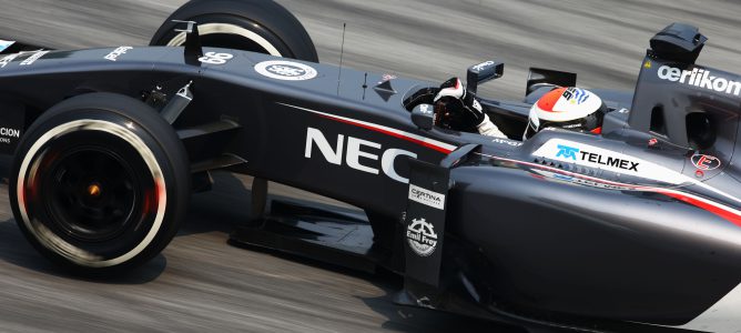 Adrian Sutil: "El coche es complicado de controlar y no es fácil de conducir"