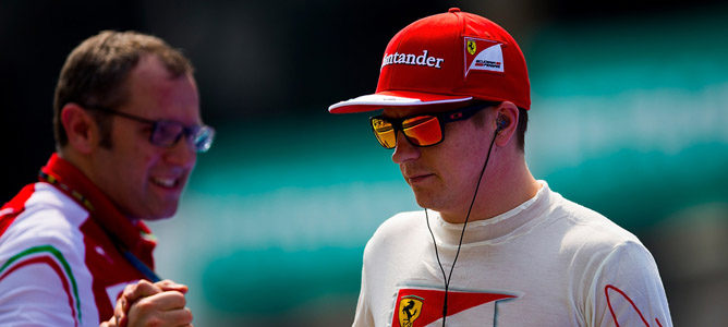 Räikkönen espera sentirse más cómodo con el F14 T con las nuevas piezas de Baréin