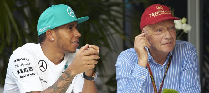 Lauda: "Cuando Hamilton está concentrado en su trabajo, es casi imbatible"