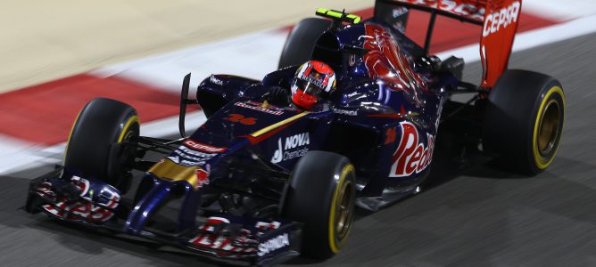 Daniil Kvyat: "Traté de empujar todo lo que pude"