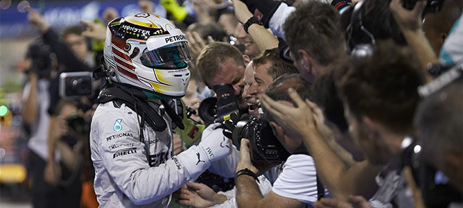 Lewis Hamilton: "¡Qué día tan increíble!"