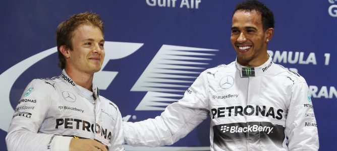 Hamilton afirma que estudiará los datos de Rosberg para preparar la carrera de China