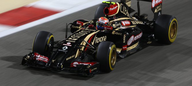 Maldonado: "No hemos rodado según el programa debido a problemas del motor"