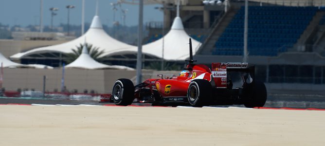 Ferrari acaba los test de Baréin antes de lo esperado por problemas en el chasis