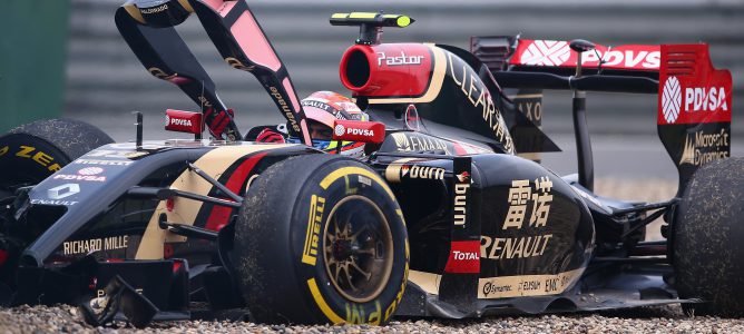 Pastor Maldonado: "El incidente fue un error que cometí yo"