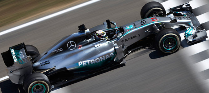 Lewis Hamilton se asegura la 'pole position' en el GP de España 2014