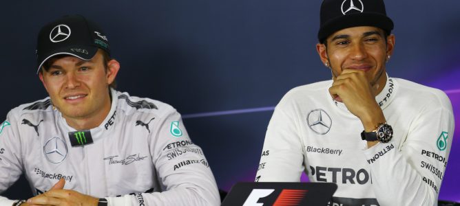 Berger: "Creo que dentro de poco habrá un encontronazo entre Rosberg y Hamilton"