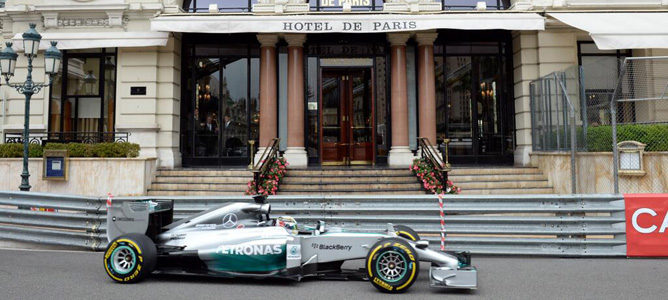 Lewis Hamilton y Mercedes mantienen su dominio en los primeros libres del GP de Mónaco 2014