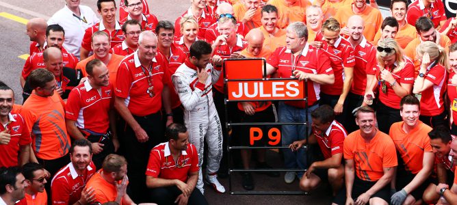 Marussia hace historia al sumar dos puntos con el noveno puesto de Bianchi