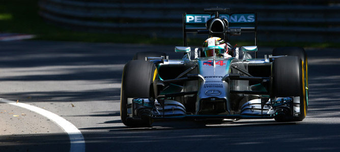 Lewis Hamilton se mantiene imbatible en los Libres 3 del GP de Canadá 2014