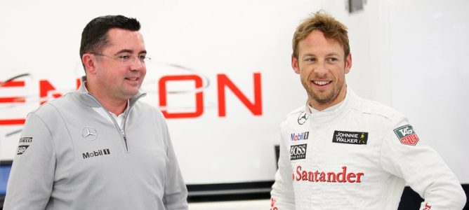 Eric Boullier: "Estamos muy contentos con Button y Magnussen"