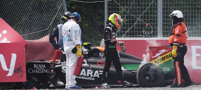 Grosjean defiende a Pérez: "No creo que haya nadie peligroso ahí fuera"