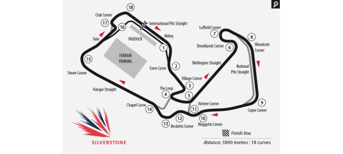 Lewis Hamilton: "Silverstone es un circuito que realmente se adapta a mi estilo"