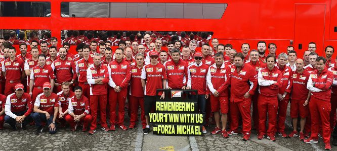 Luca di Montezemolo: "Michael Schumacher es un héroe"