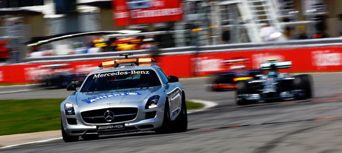 Los pilotos no están de acuerdo con la nueva norma de salidas tras el coche de seguridad