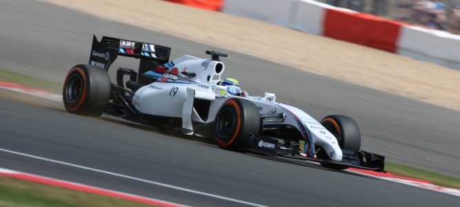 Felipe Massa lidera la primera jornada de test en Silverstone