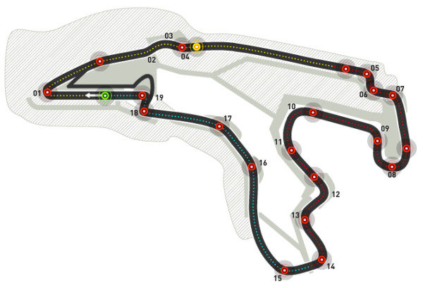 GP Bélgica 2008: Clasificación en directo