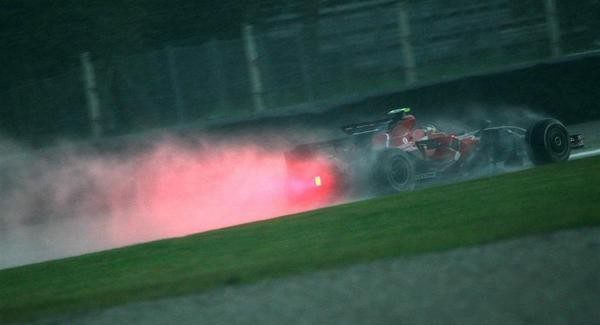 Adrian Sutil, emulando a Phelps en los primeros libres de Monza