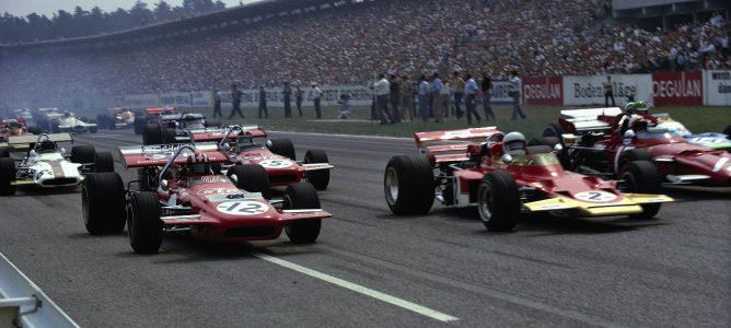 Hockenheim, adonde huyeron los ases en 1970