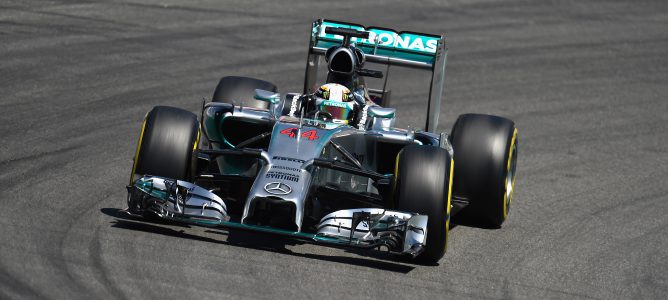 Lewis Hamilton: "Ha sido un día bastante bueno"