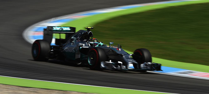 Nico Rosberg se impone en la tercera sesión de libres del GP de Alemania 2014