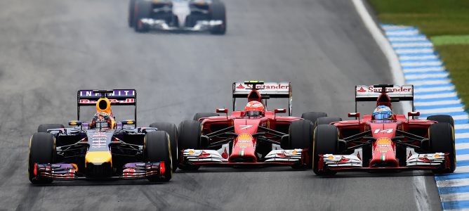 Sebastian Vettel: "La primera parte de la carrera estuvo entretenida"