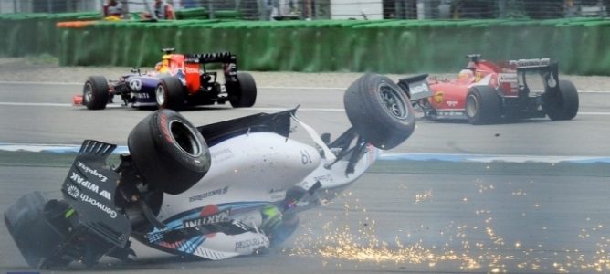 Felipe Massa: "No recuerdo que este tipo de accidentes ocurrieran casi siempre"