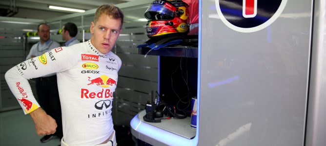 Sebastian Vettel, decepcionado por el nuevo combustible usado en Alemania