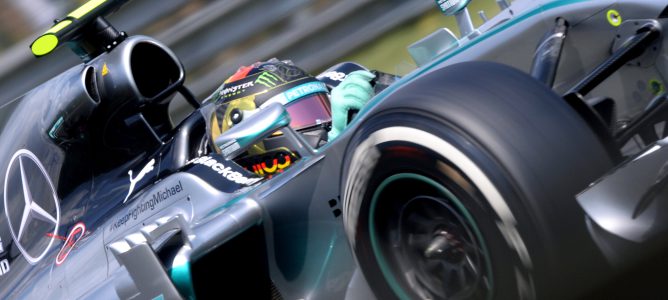 Nico Rosberg: "Estoy contento de empezar desde la pole"