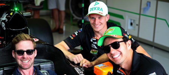 Pérez: "Hülkenberg es el compañero de equipo más fuerte que he tenido en F1"