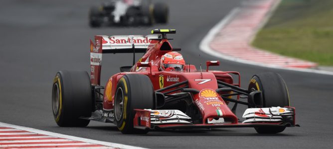 Kimi Räikkönen, sobre el Ferrari: "Solo nos hace falta mejorar un poquito en cada área"