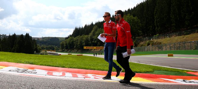 Max Chilton regresa a Marussia en los Libres 2 para disputar el GP de Bélgica