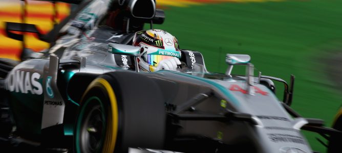 Lewis Hamilton: "Ha sido importante maximizar el tiempo en pista"