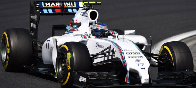 Valtteri Bottas se impone a los pilotos de Mercedes en los Libres 3 del GP de Bélgica 2014