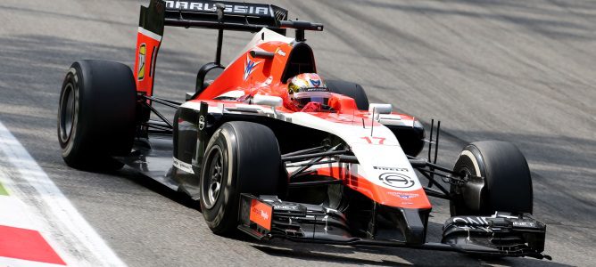 Jules Bianchi: "Ha sido una carrera realmente dura para nosotros"