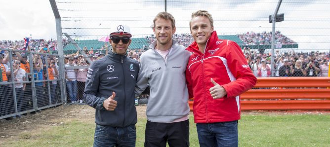 Button: "Hamilton es uno de los pilotos más rápidos que jamás he visto"