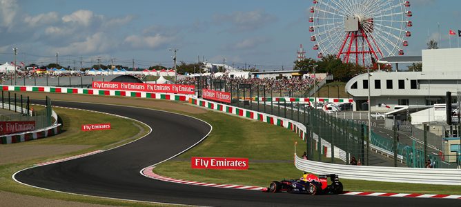 Ricciardo: "Repetir el trazado de Suzuka 53 veces es una buena forma de ganarse la vida"