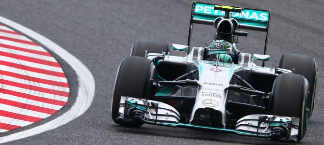 Nico Rosberg golpea primero en Suzuka al obtener la pole del GP de Japón 2014