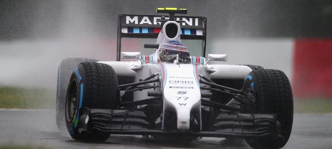 Valtteri Bottas: "El coche no iba muy bien en mojado"