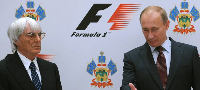 Bernie Ecclestone sobre el GP de Rusia: "No tiene nada que ver con la política"